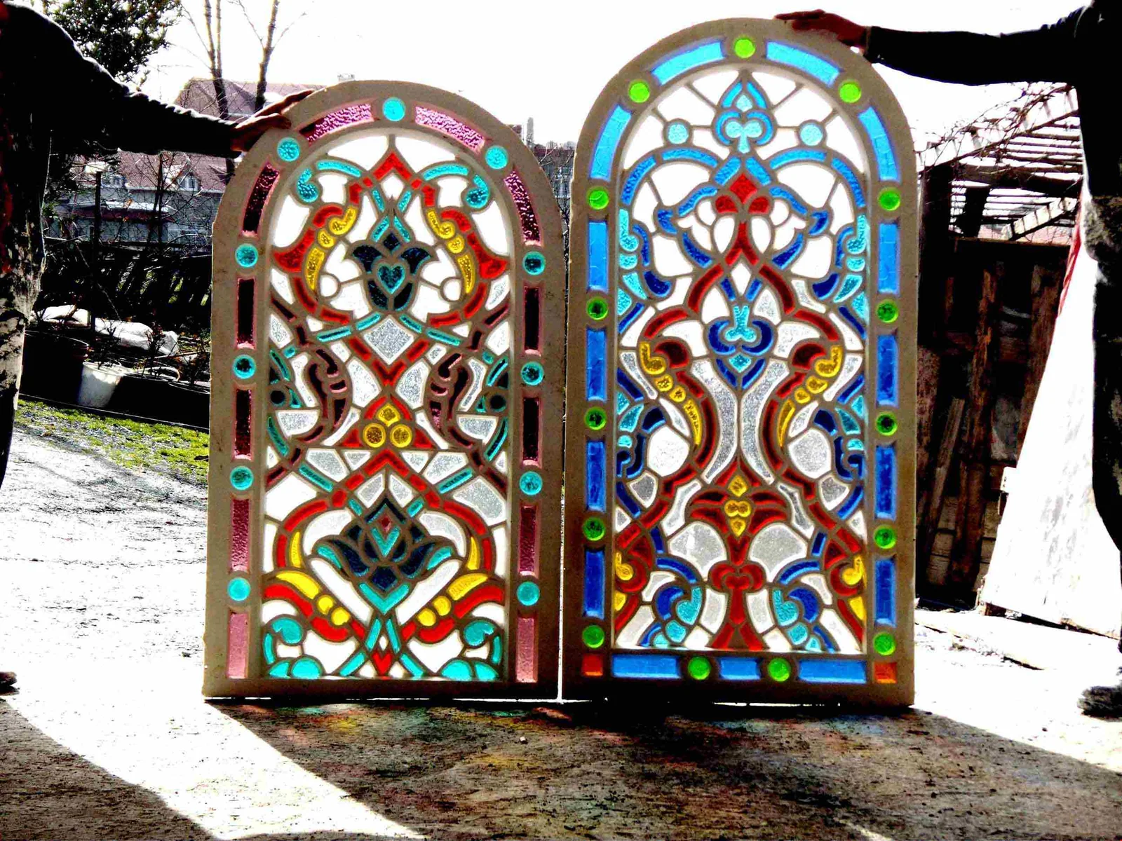 Müzeyyen cami penceresi detayı